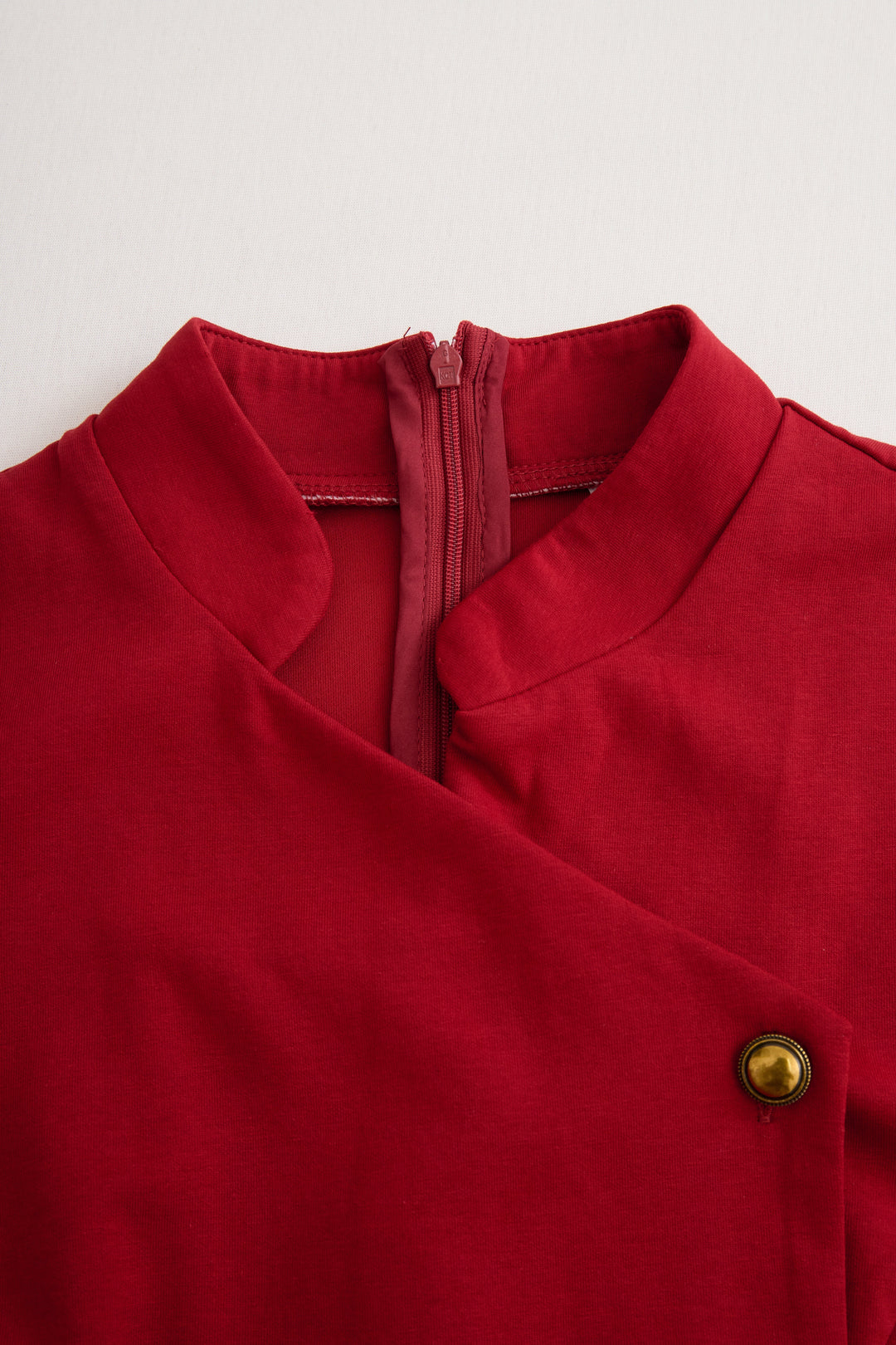 Ruby | Burgundská bezrukávová midi šaty