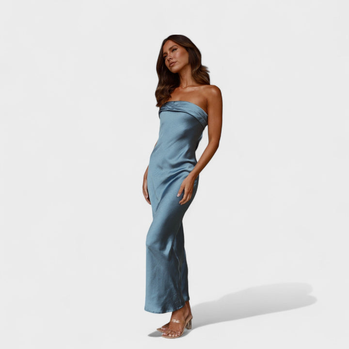 Carmen | Šaty z hedvábí bez rukávů