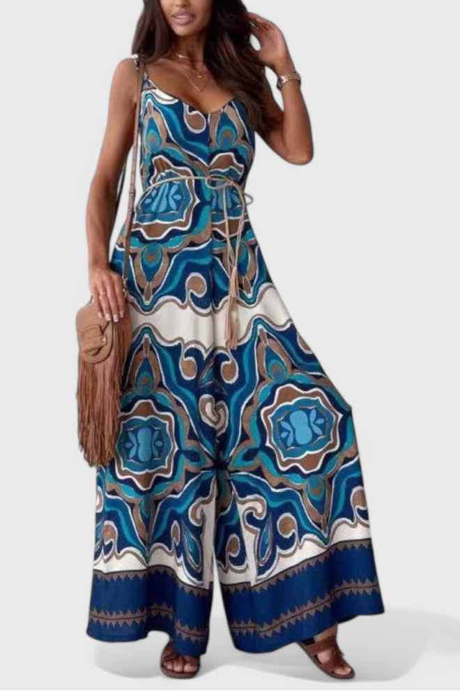 Gabriella | Široké overal s odvážným vzorem