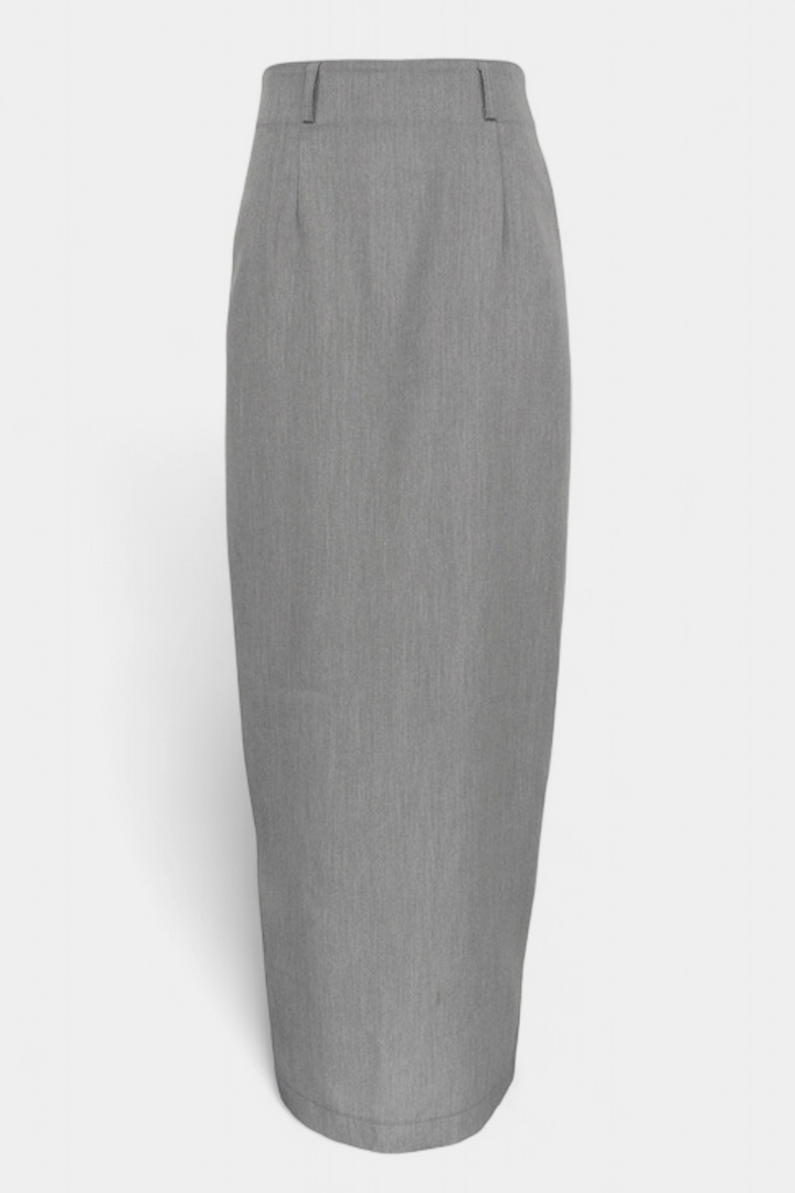 Sherrie | Sukně s Vysokým Pasem a Zadním Rozparkem