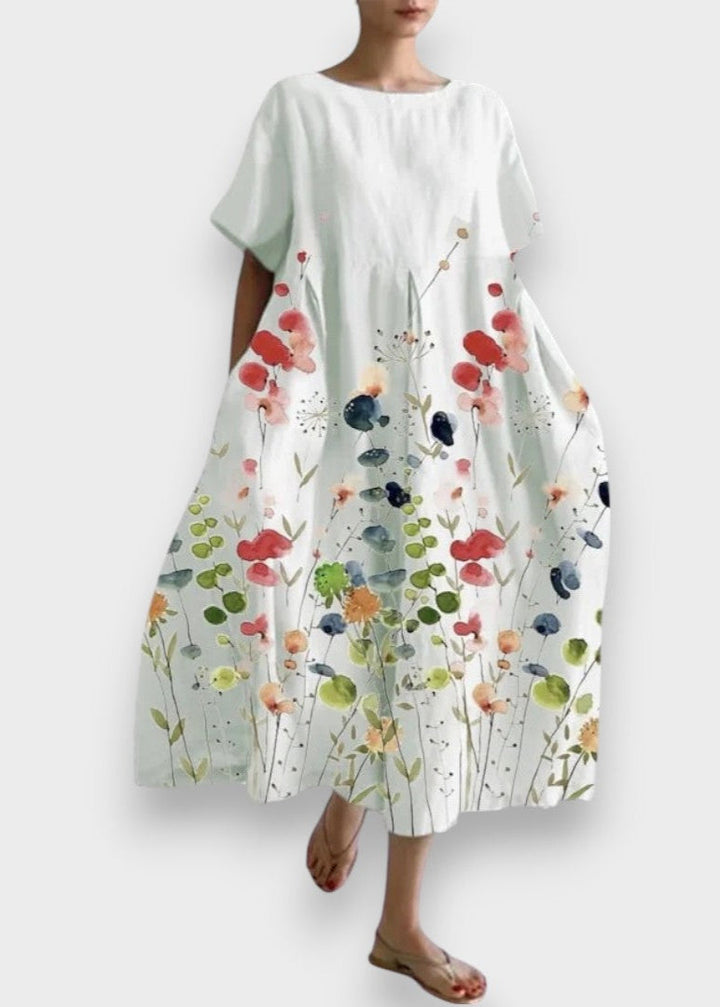 LILIANA | Lehká každodenní šaty s pocitem svobody a květinovým stylem pro letní dny