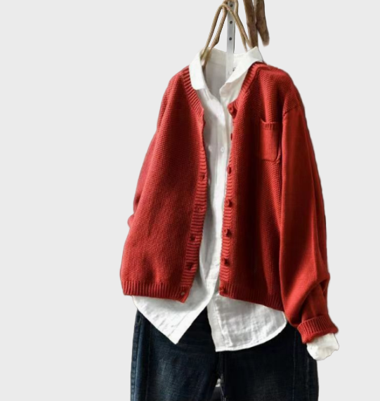 Měkká pletená vesta