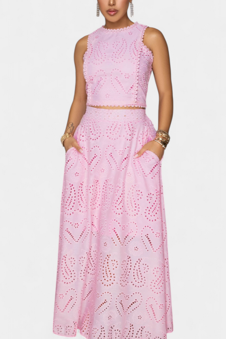 Marisol | Romantický Květinový Krajkový Set