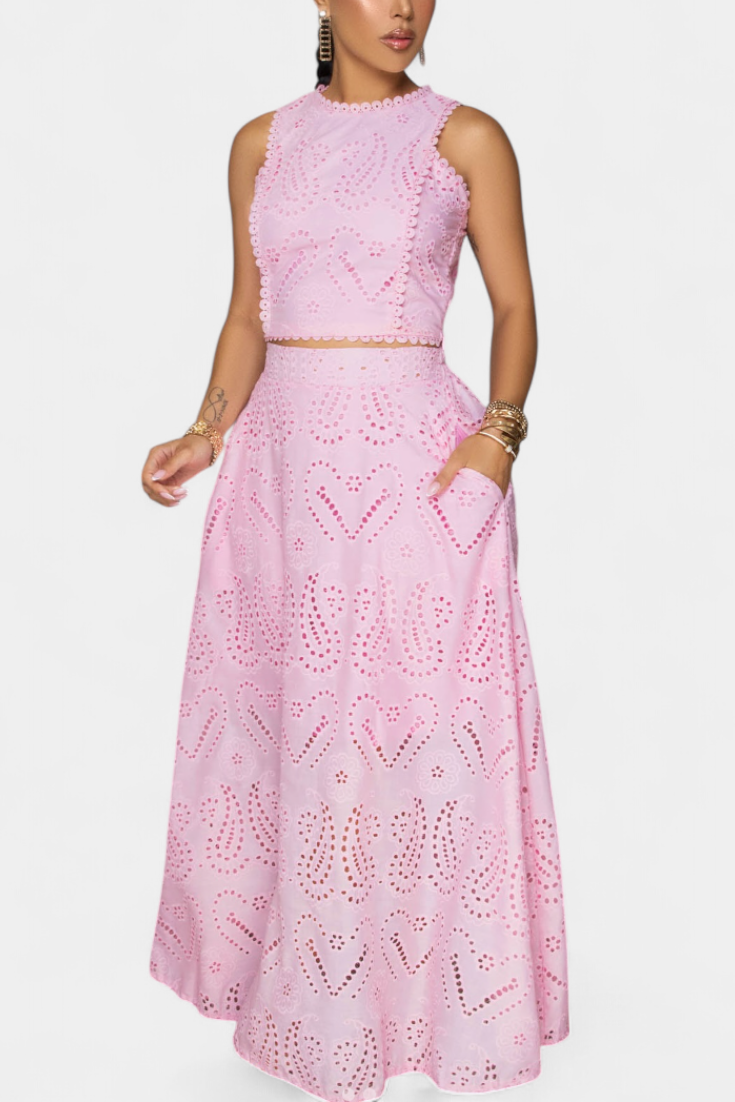 Marisol | Romantický Květinový Krajkový Set