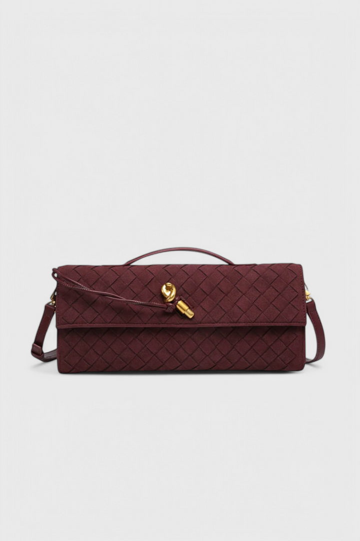 Melanie Klasická Suede Taška přes rameno