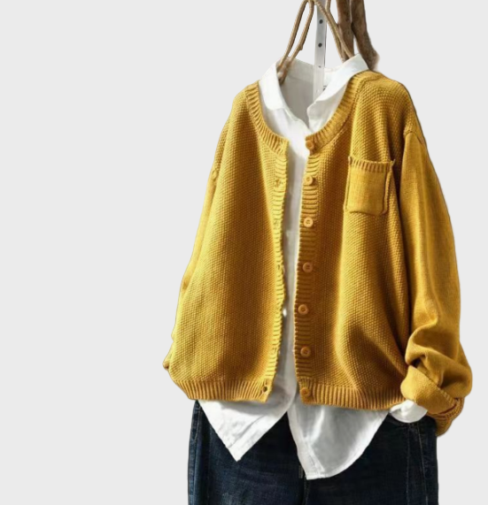 Měkká pletená vesta