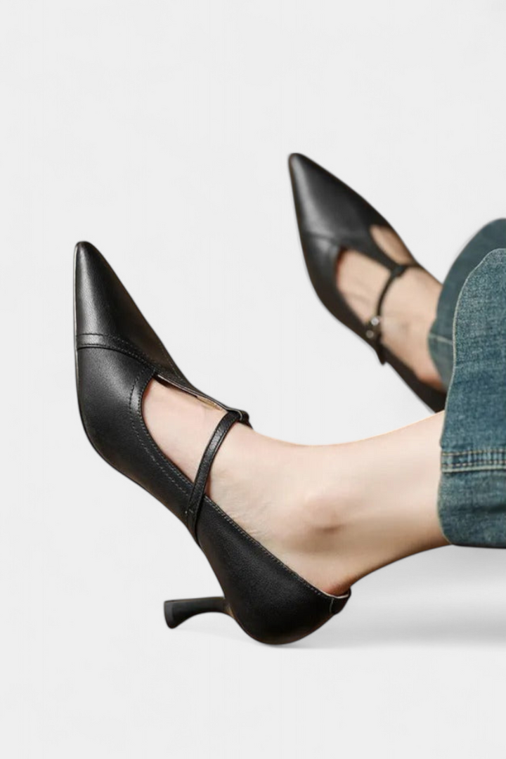 Sofia - Elegantní T-Bar podpatky