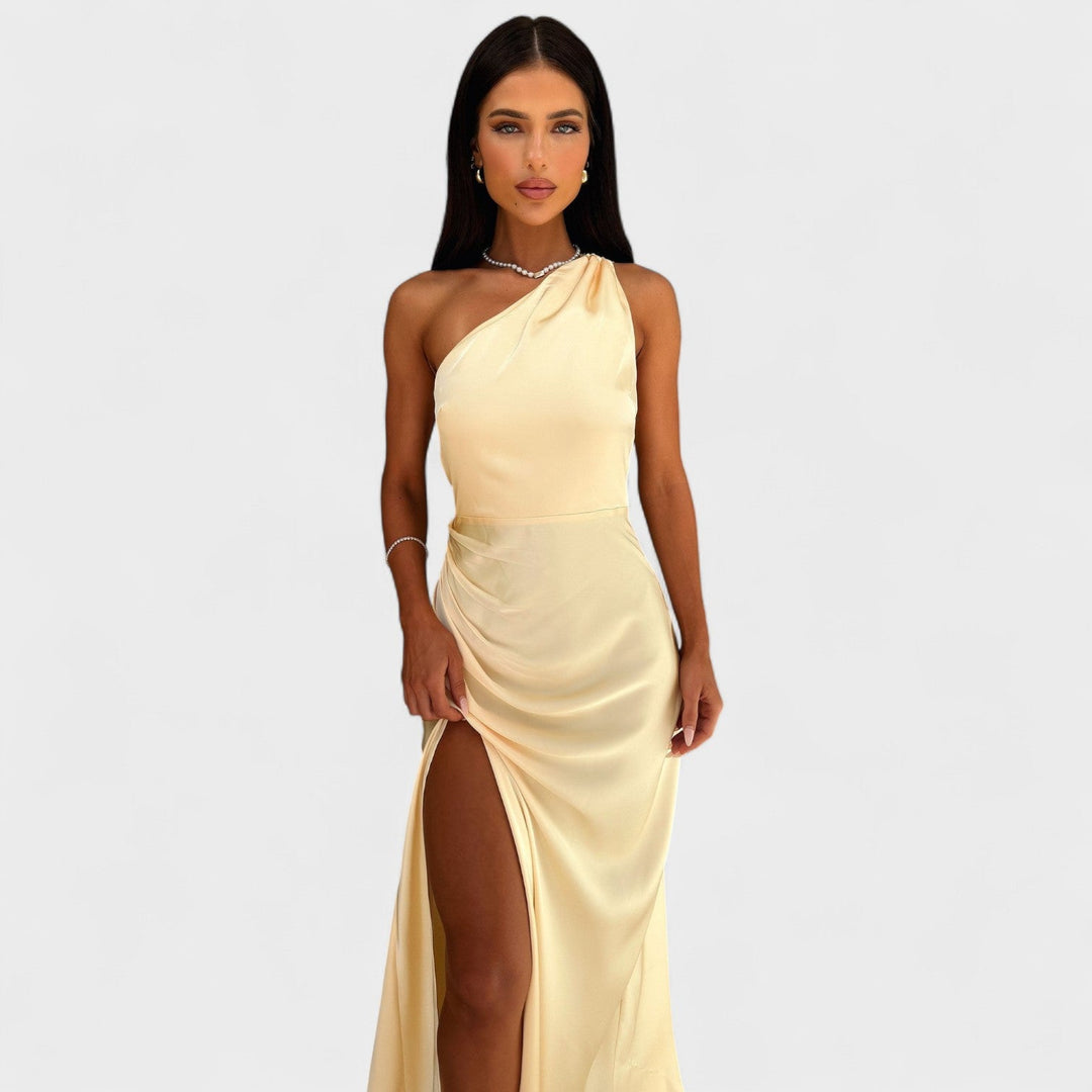 Aurelia | Dlouhá saténová šaty