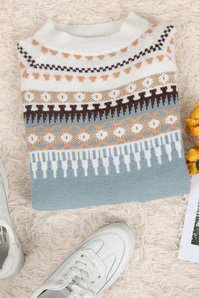 Gemma | Texturovaný Kulatý Výstřih