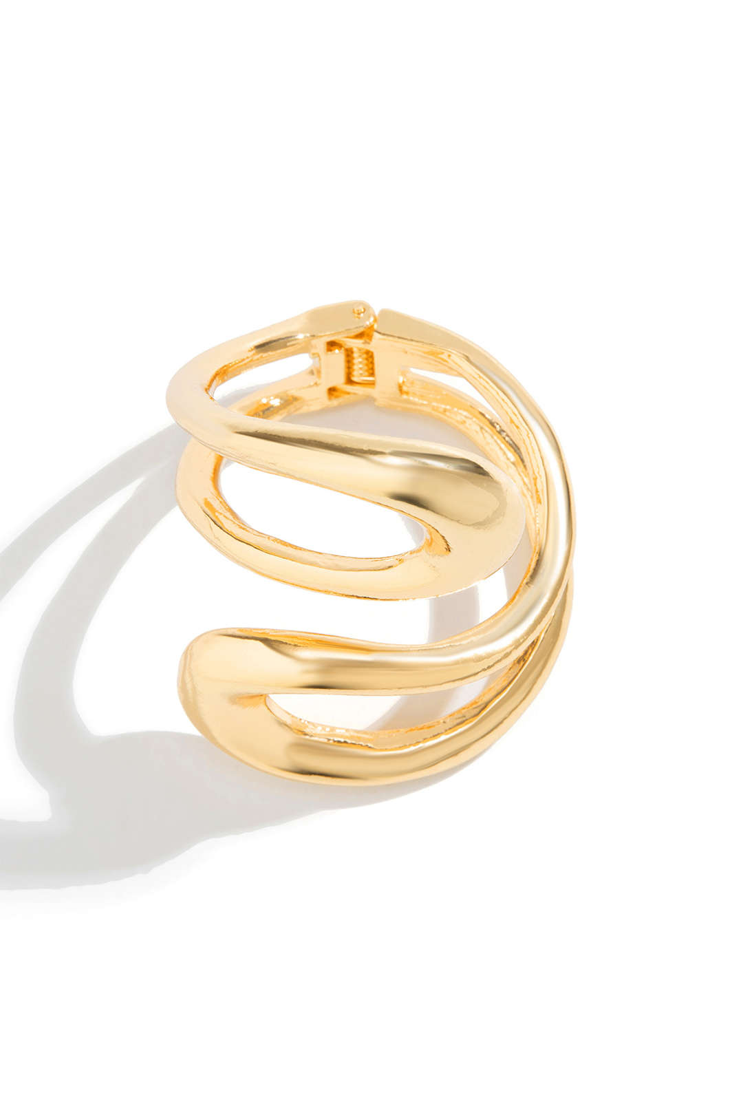 Asymetrická Otočená Náramková Spona