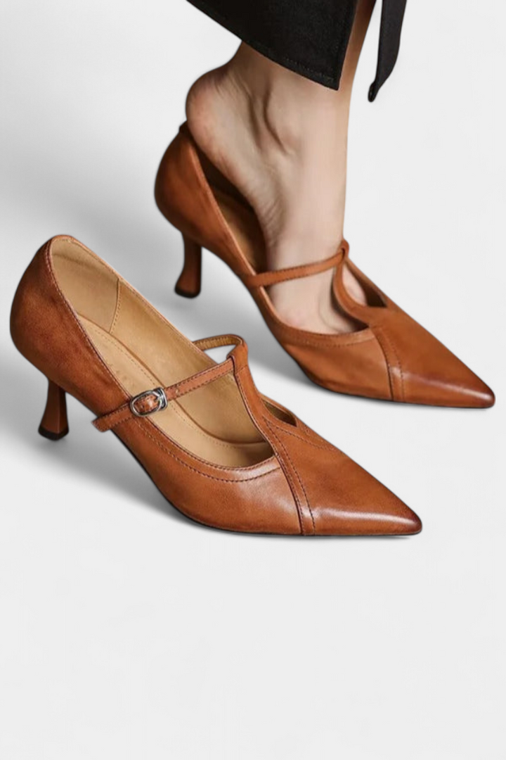 Sofia - Elegantní T-Bar podpatky