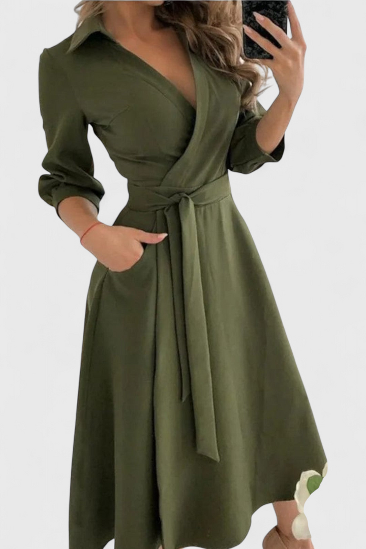 Nadja | Elegantní Midi Šaty