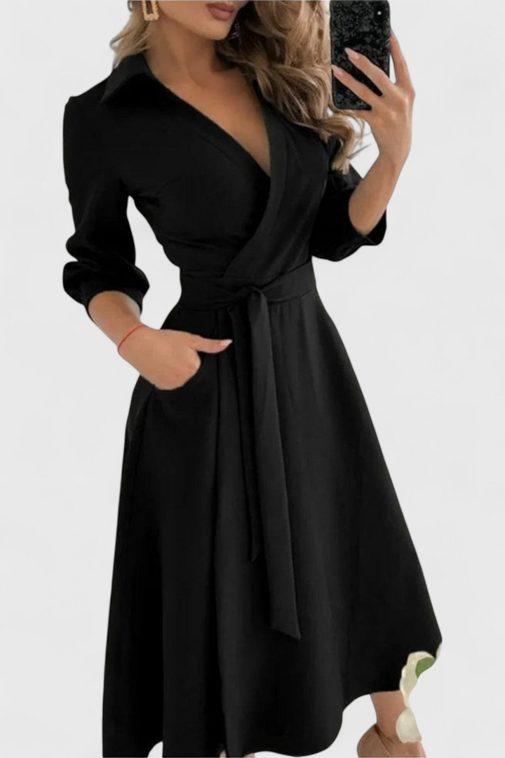 Nadja | Elegantní Midi Šaty