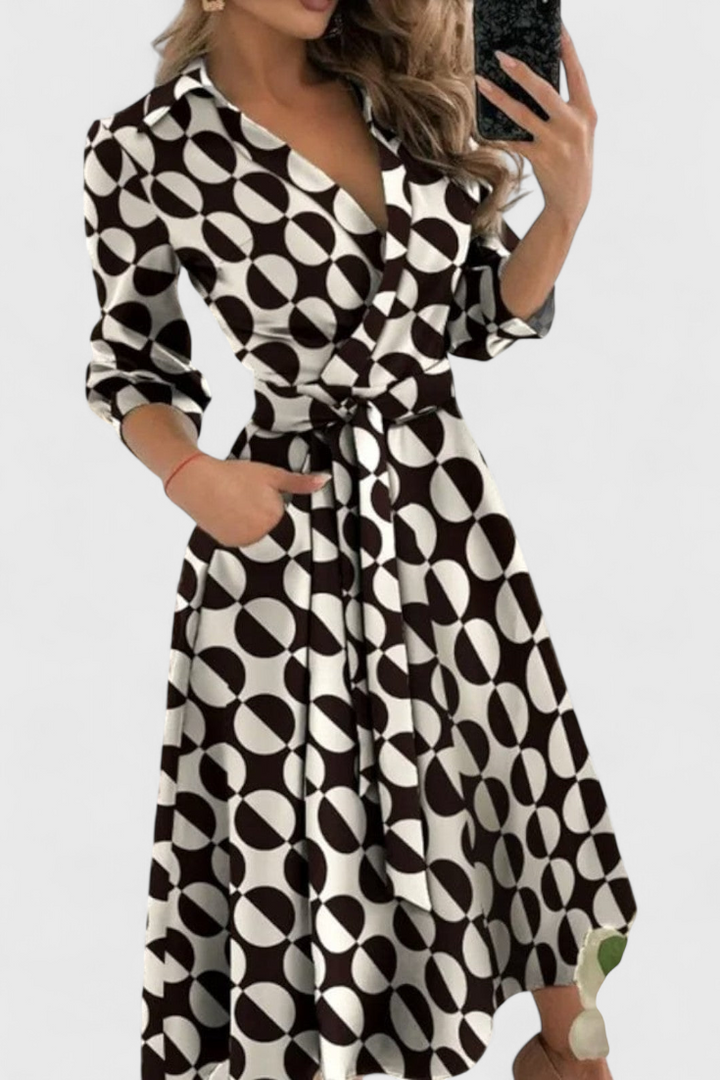 Nadja | Elegantní Midi Šaty