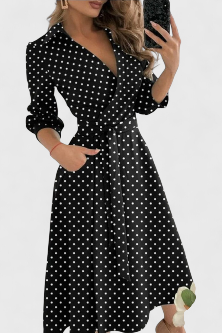 Nadja | Elegantní Midi Šaty