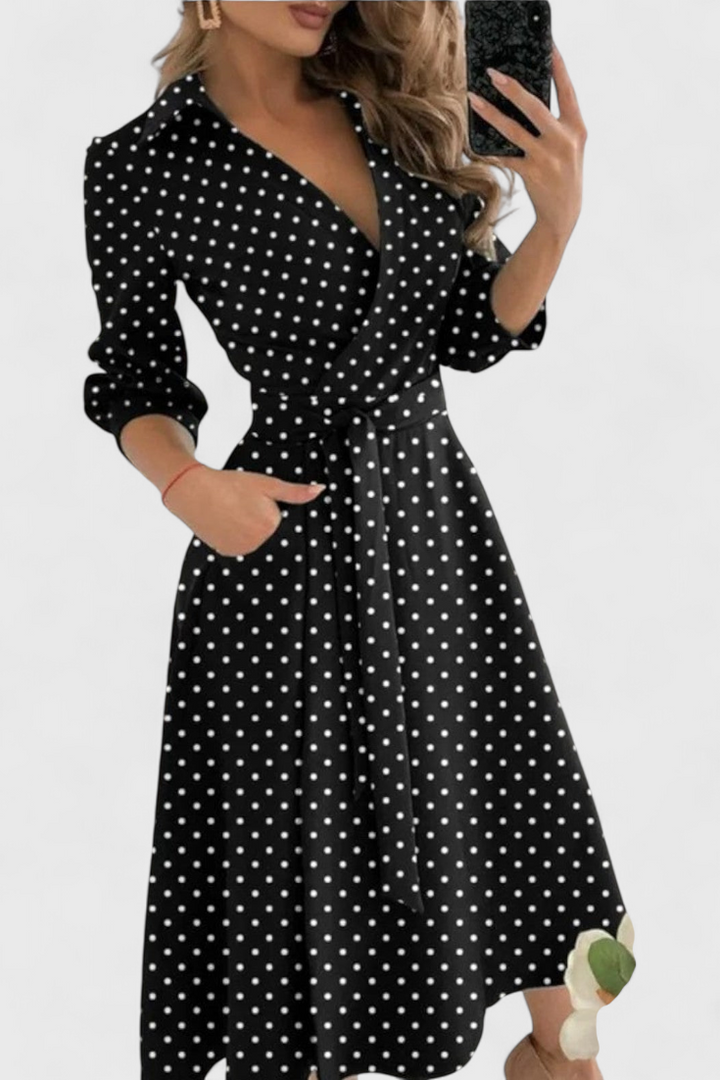 Nadja | Elegantní Midi Šaty