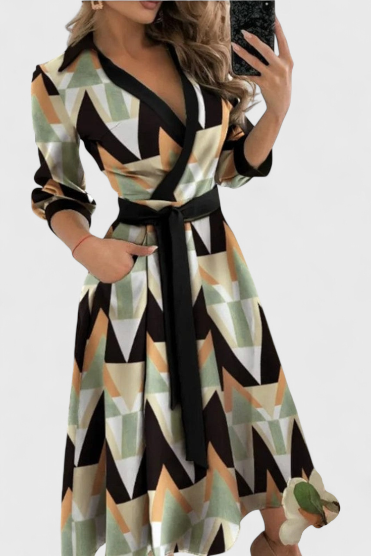 Nadja | Elegantní Midi Šaty