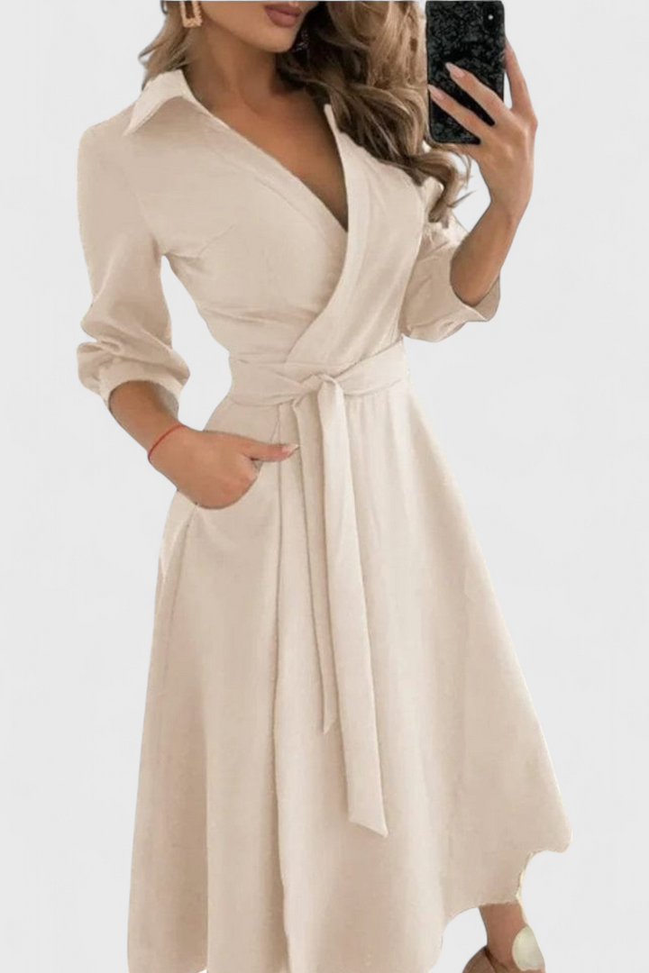 Nadja | Elegantní Midi Šaty