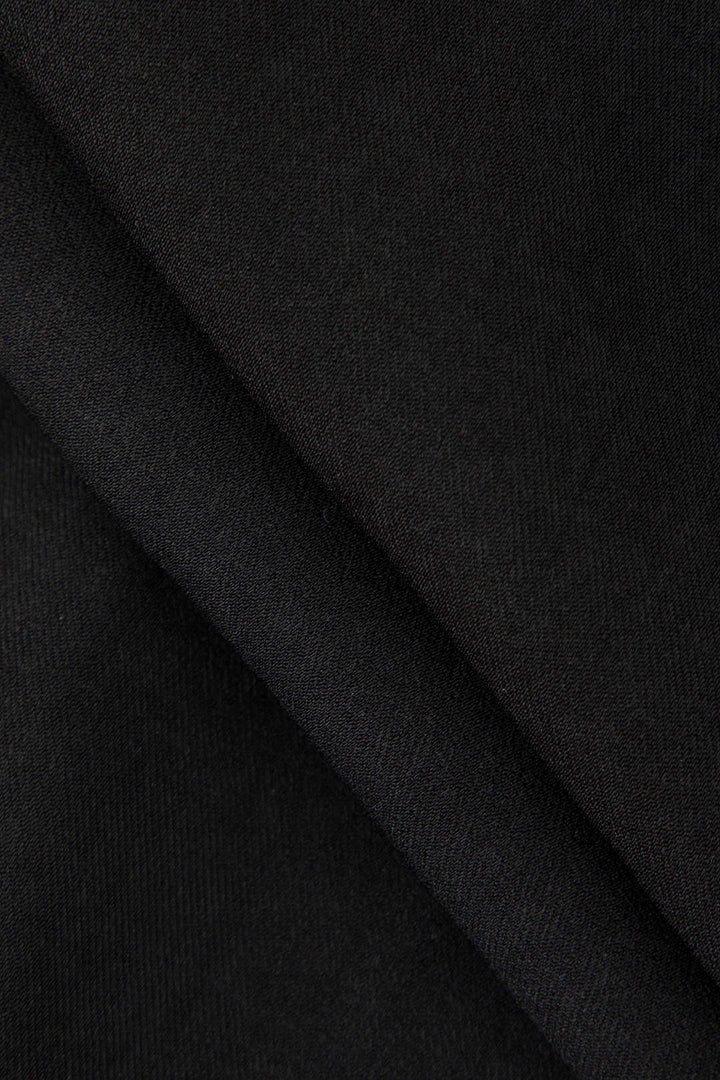 Paloma | Moderní rovné kalhoty s drapérií