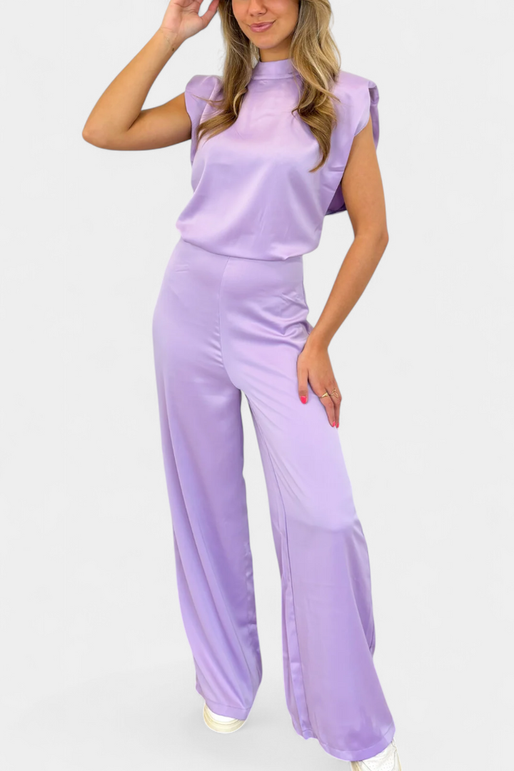 Francis | Dámský overal s volným střihem a odhaleným zadním dílem