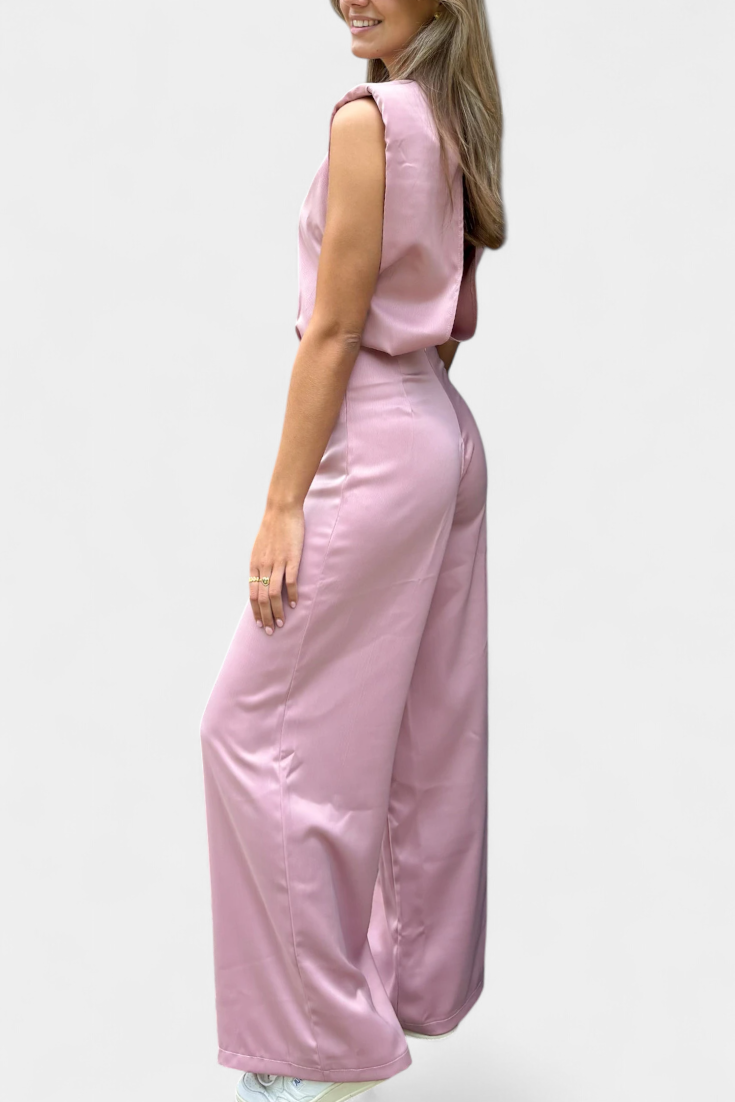 Francis | Dámský overal s volným střihem a odhaleným zadním dílem