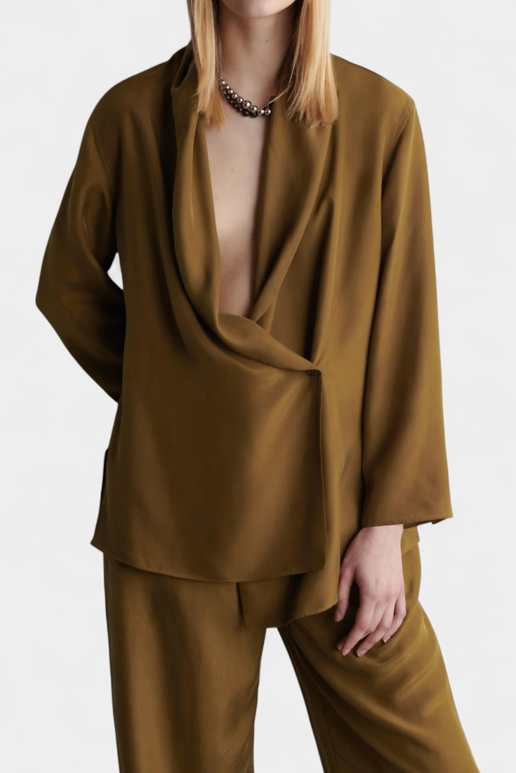 Sue | Sako s klopami a sladěné kalhoty