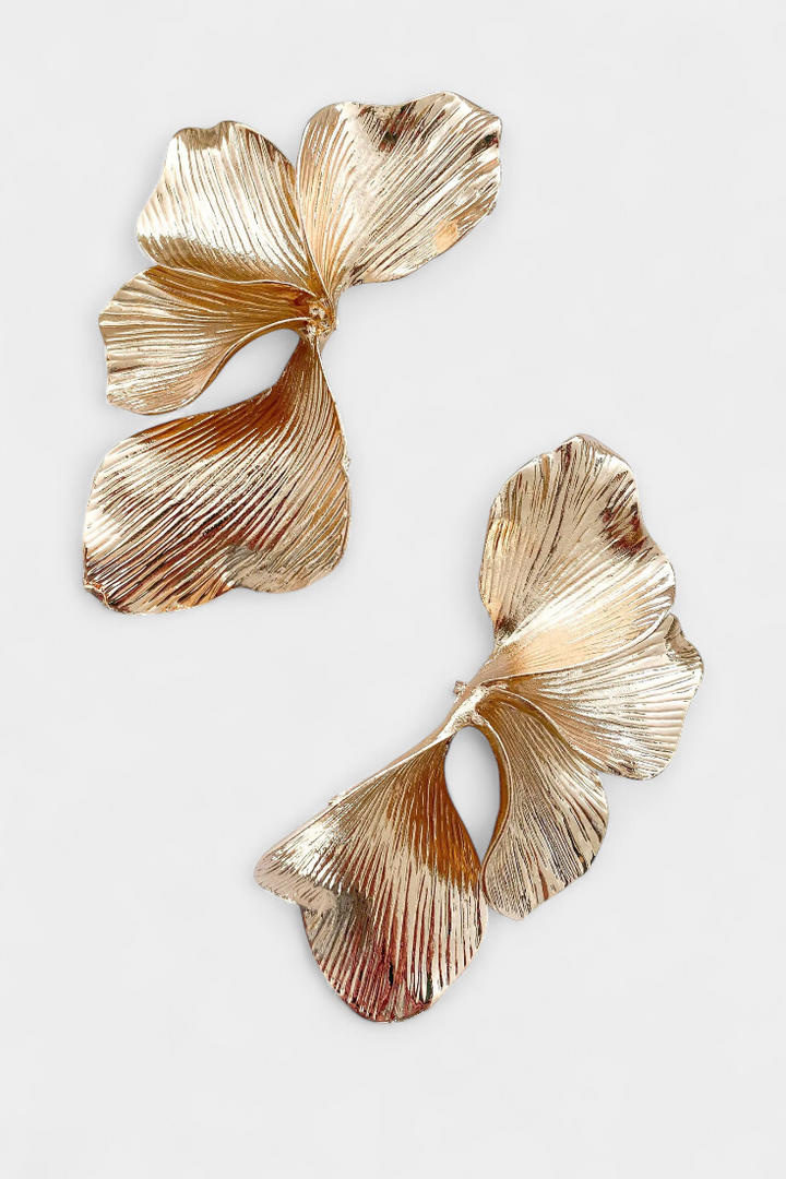 Metalické Texturované Listové Přívěsky