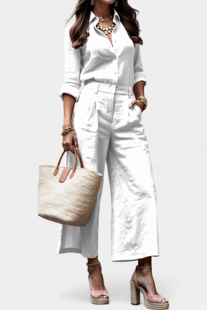 Sabrina | Sady volných košil a capri kalhot