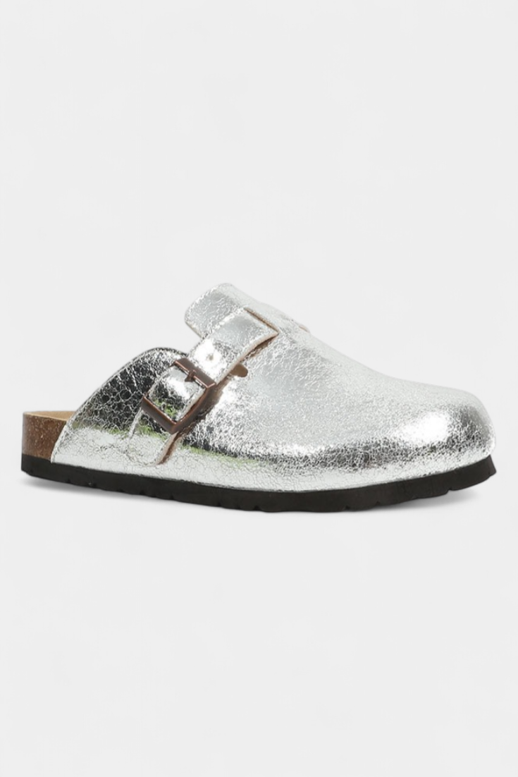 Lucia - Unisex Suede Pantofle s Nastavitelnou Přezkou