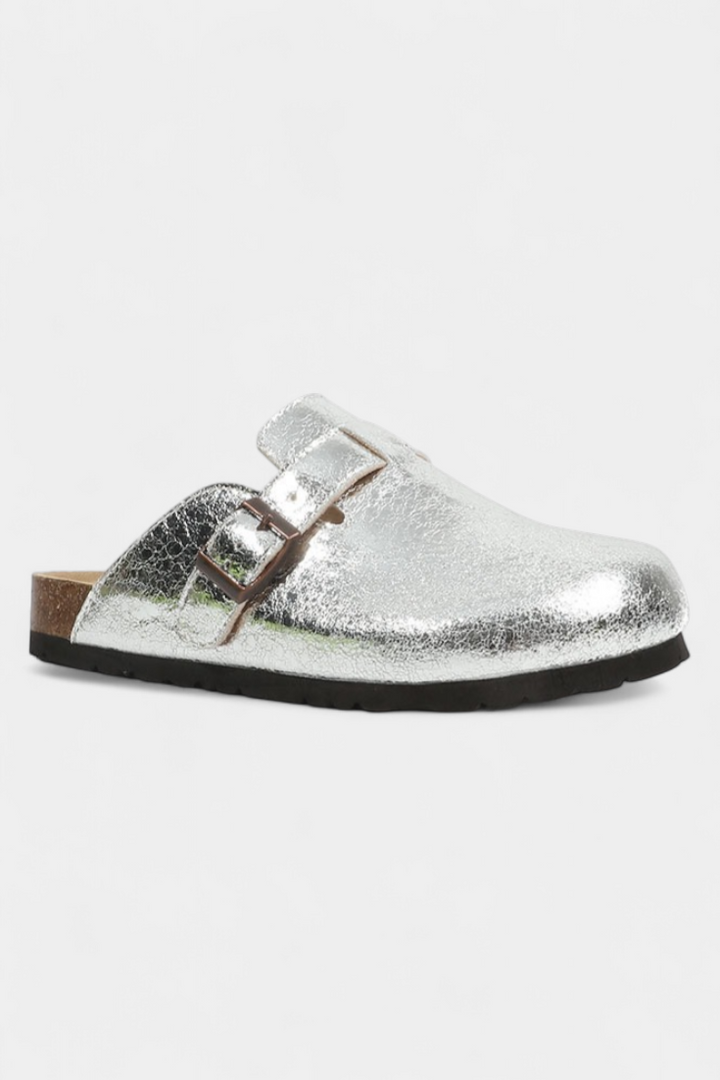 Lucia - Unisex Suede Pantofle s Nastavitelnou Přezkou