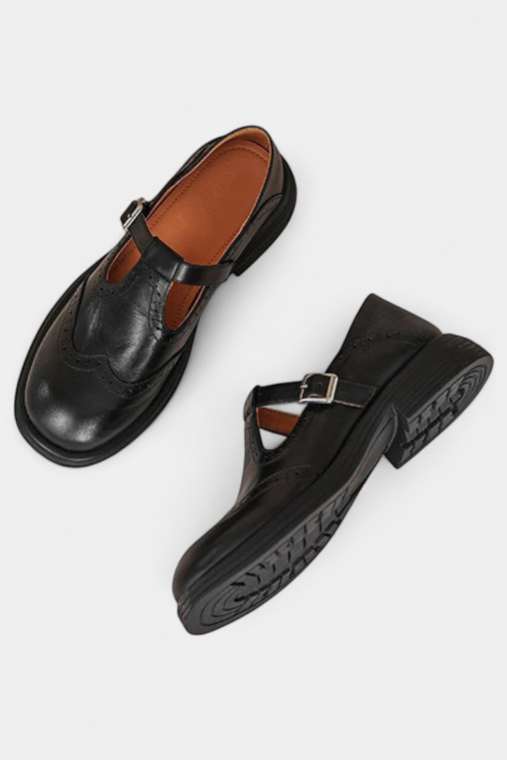 Pernille - Elegantní a Komfortní Mary Janes Obuv