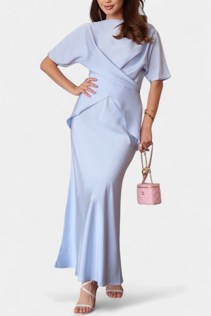 Veleda | Top s Křížovými Ramínky a Plynulou Sukní