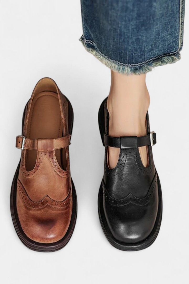 Pernille - Elegantní a Komfortní Mary Janes Obuv