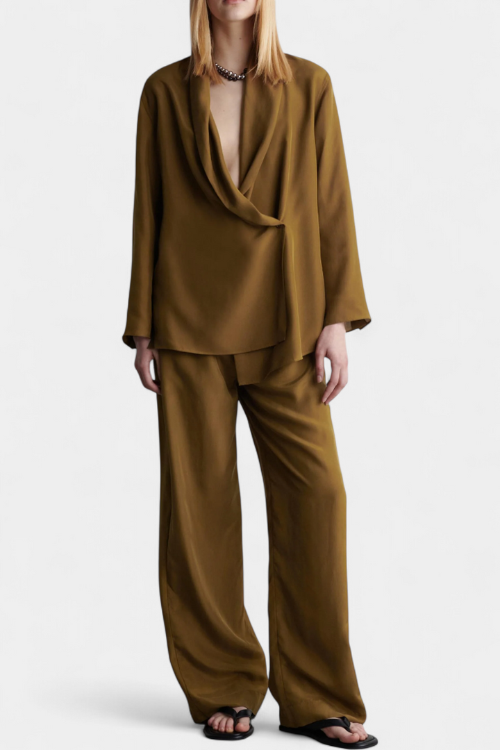 Sue | Sako s klopami a sladěné kalhoty