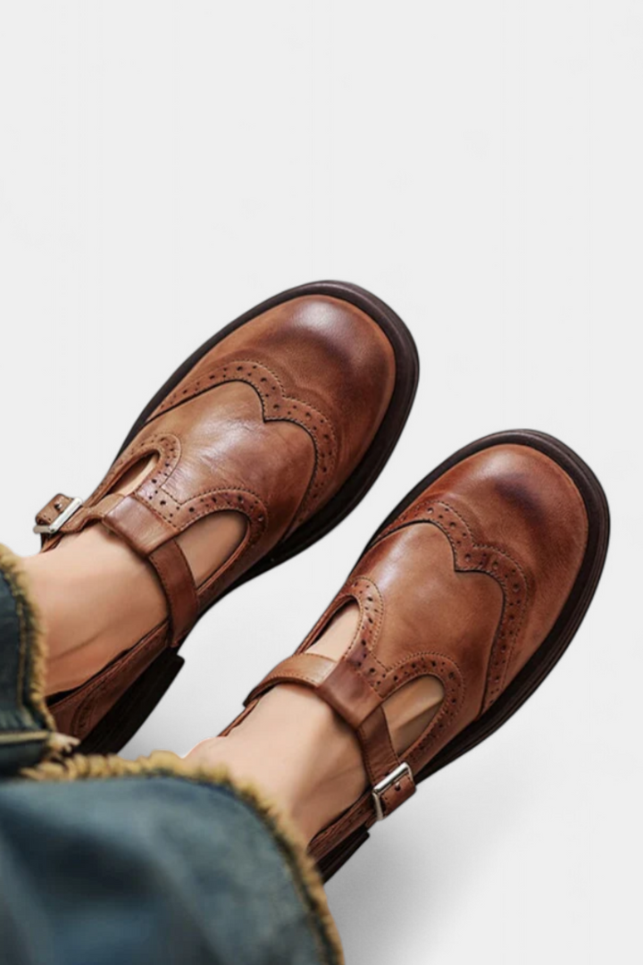 Pernille - Elegantní a Komfortní Mary Janes Obuv