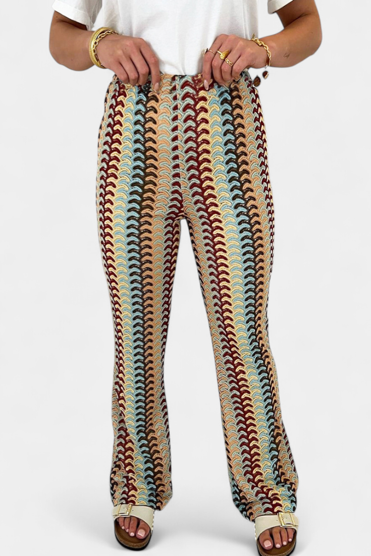 Carlie | Retro Stylové Kalhoty