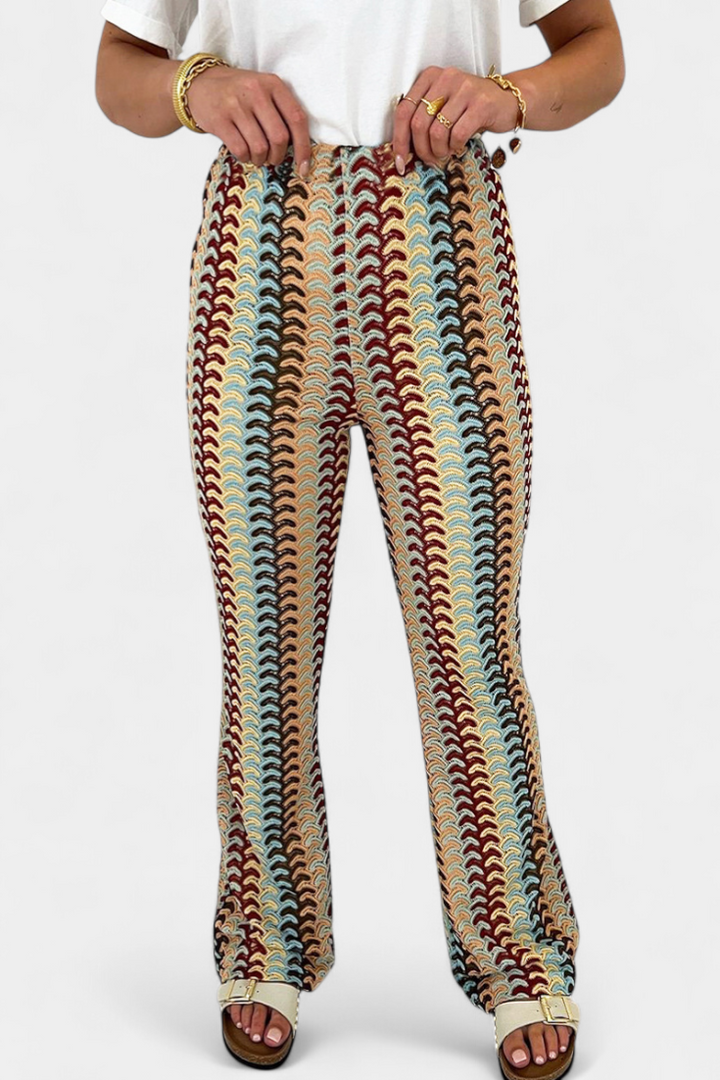 Carlie | Retro Stylové Kalhoty