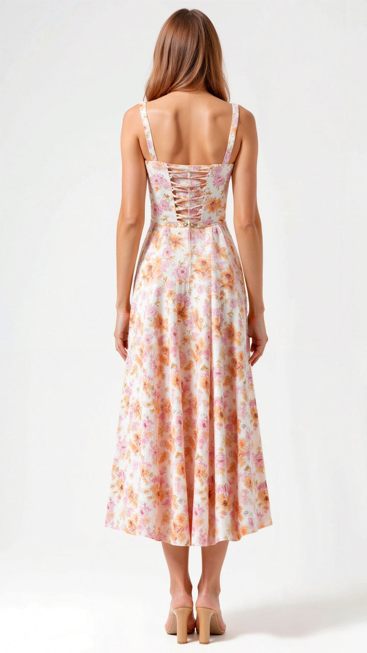 Julia | Elegantní Midi Šaty