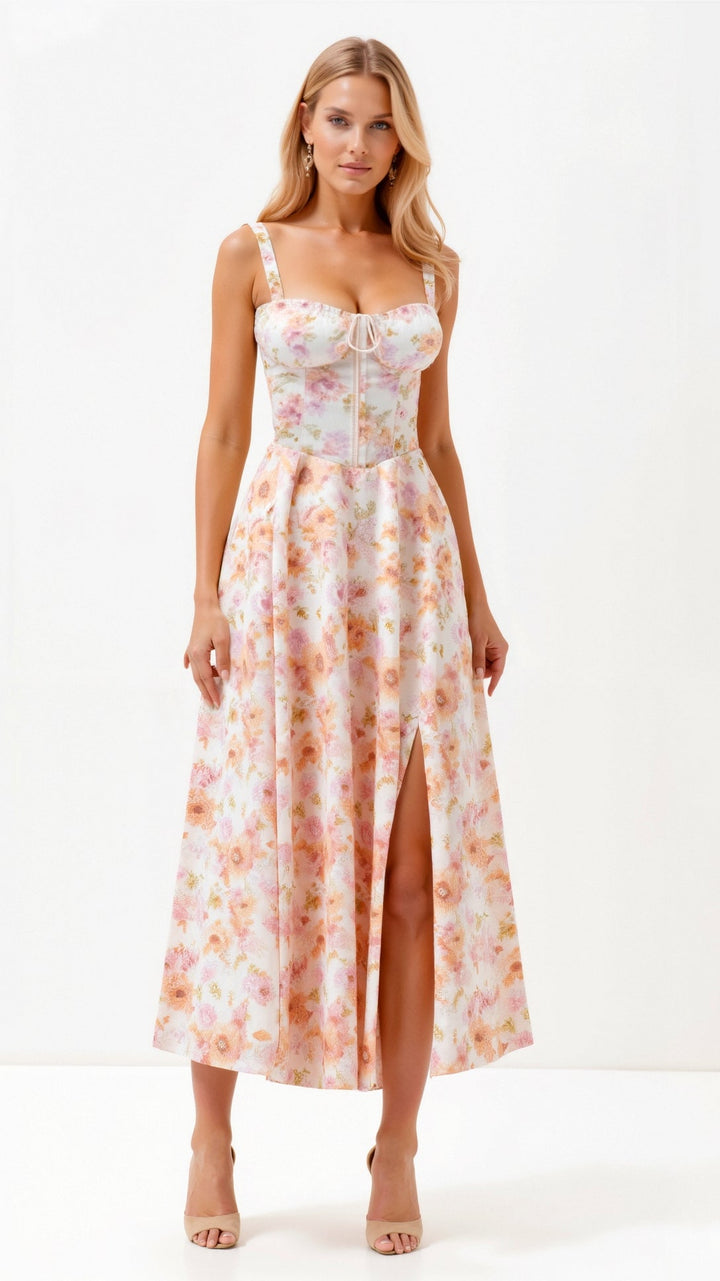 Julia | Elegantní Midi Šaty