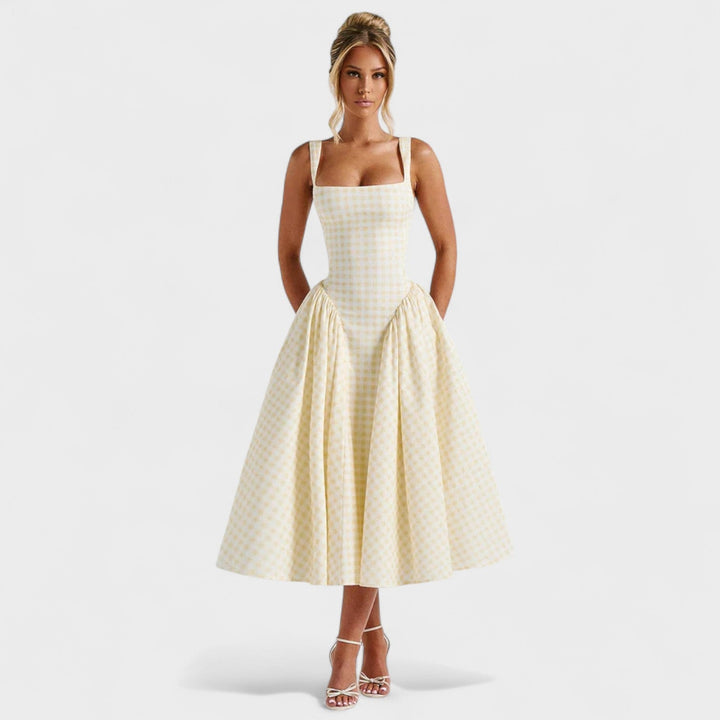 Sherrie - Vintage midi šaty