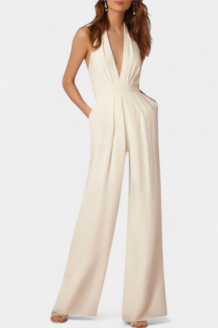 Lila | Kombinéza s širokými nohavicemi a lehkou elegancí